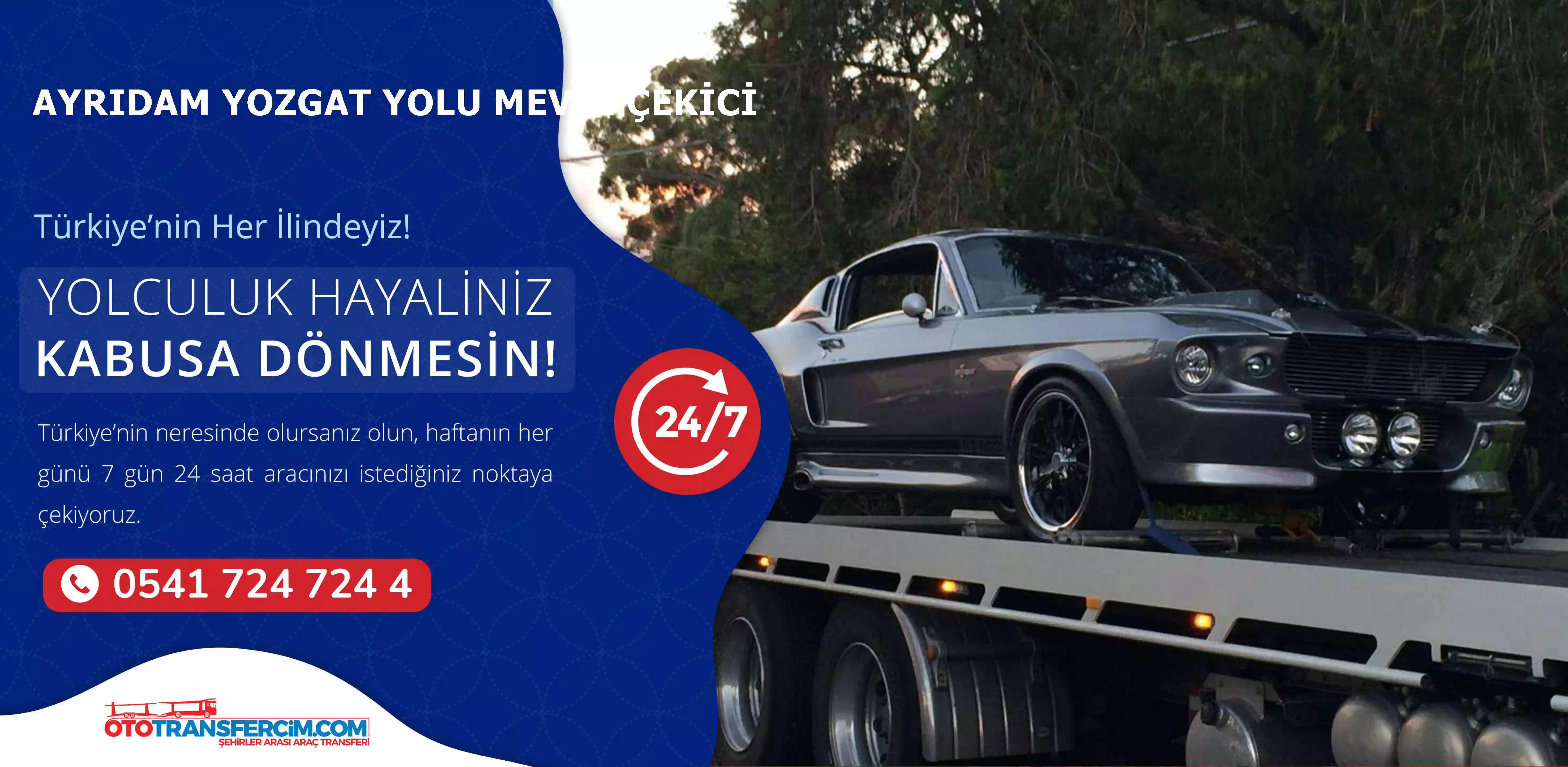 Ayrıdam Yozgat Yolu Mevki Oto Çekici