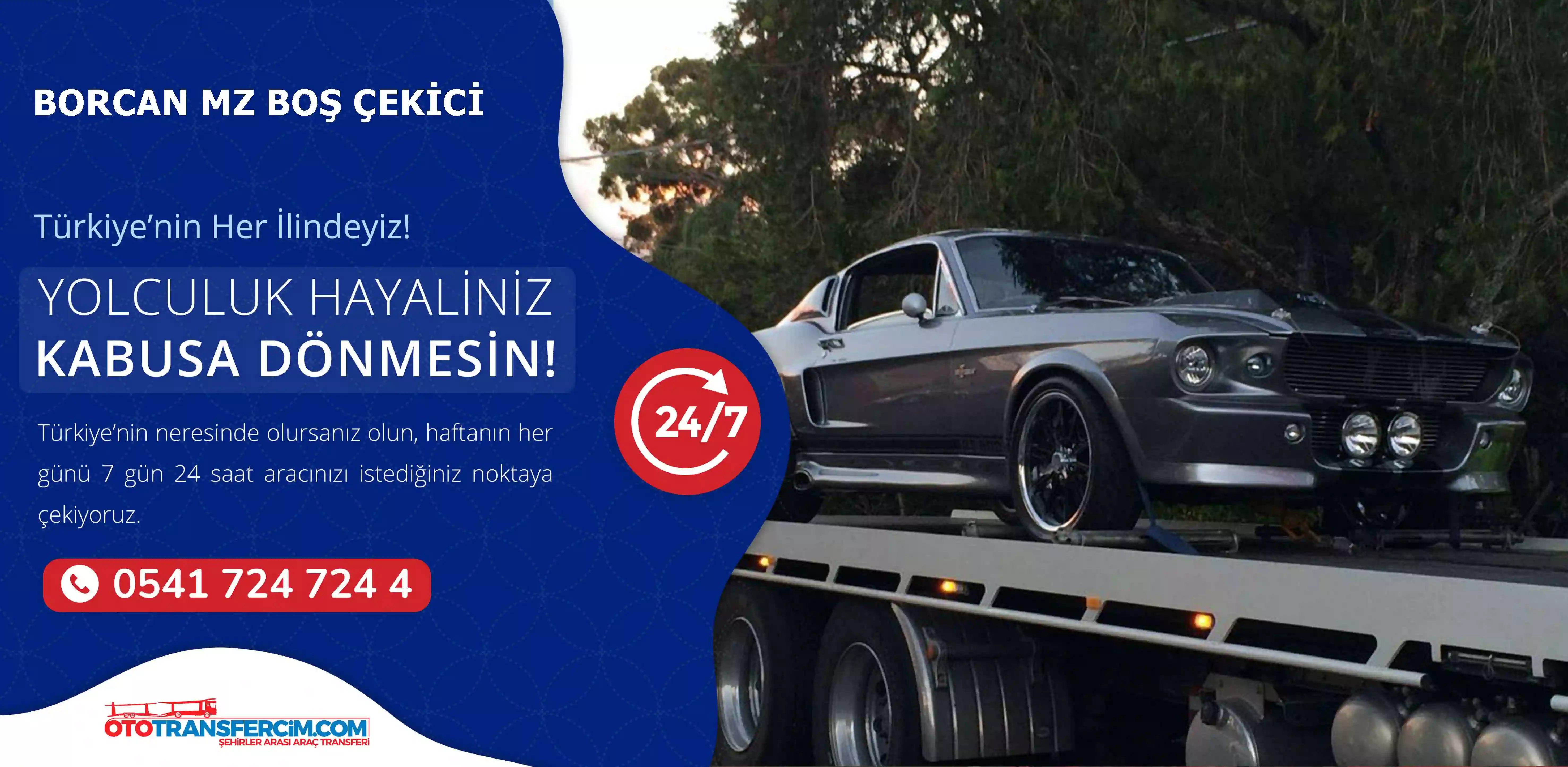 Borcan Mz Boş Oto Çekici